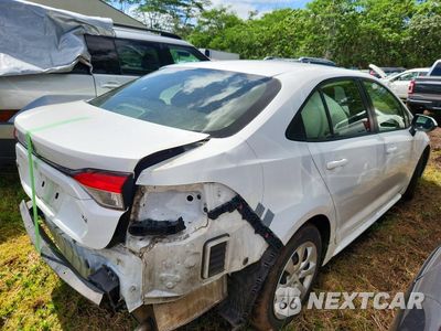 Trzecie zdjęcie samochodu z tyłu: 2020 TOYOTA COROLLA LE VIN:JTDEPRAE9LJ079036 - miniatura