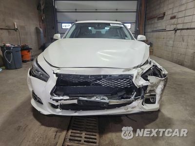 Piąte zdjęcie samochodu w środku: 2015 INFINITI Q50 PREMIUM VIN:JN1BV7ARXFM403925 - miniatura