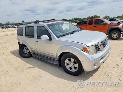Czwarte zdjęcie samochodu z boku: 2005 NISSAN PATHFINDER XE VIN:5N1AR18UX5C783840 - miniatura