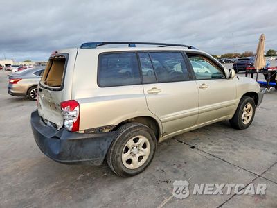 Trzecie zdjęcie samochodu z tyłu: 2002 TOYOTA HIGHLANDER VIN:JTEGF21A320062099 - miniatura