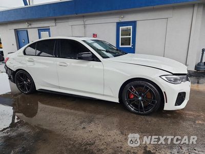 Czwarte zdjęcie samochodu z boku: 2021 BMW M340I VIN:3MW5U7J09M8B94439 - miniatura