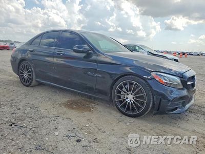 Czwarte zdjęcie samochodu z boku: 2019 MERCEDES-BENZ C 300 VIN:55SWF8DB5KU288071 - miniatura