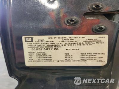 Zdjęcie 12 z 12 samochodu: 2004 CHEV SILVERADO VIN:1GCJC33134F111159 - miniatura