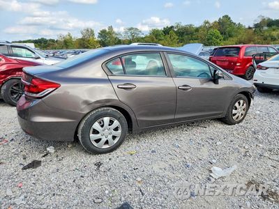 Trzecie zdjęcie samochodu z tyłu: 2013 HONDA CIVIC LX VIN:2HGFB2F50DH602919 - miniatura