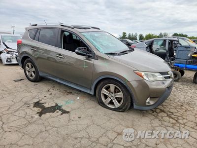 Czwarte zdjęcie samochodu z boku: 2015 TOYOTA RAV4 XLE VIN:2T3RFREV0FW247196 - miniatura