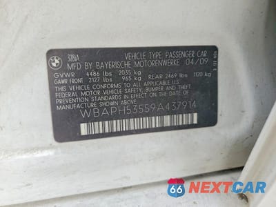 Zdjęcie 13 z 13 samochodu: 2009 BMW 328 I SULEV VIN:WBAPH53559A437914 - miniatura