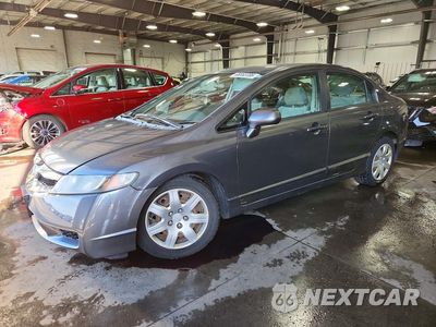2010 HONDA CIVIC LX 19XFA1F56AE071504 - główne zdjęcie licytacji z USA - miniatura