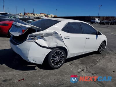 Trzecie zdjęcie samochodu z tyłu: 2015 TOYOTA COROLLA S PLUS VIN:5YFBURHE7FP216492 - miniatura