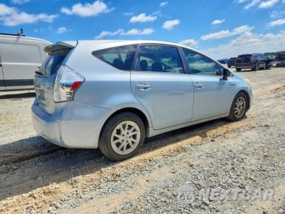 Trzecie zdjęcie samochodu z tyłu: 2012 TOYOTA PRIUS V THREE VIN:JTDZN3EU9C3175999 - miniatura