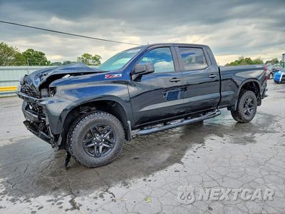 2019 CHEVROLET SILVERADO K1500 TRAIL BOSS CUSTOM 1GCPYCEF4KZ282244 - główne zdjęcie licytacji z USA - miniatura