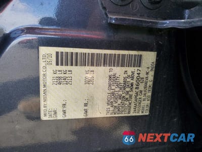 Zdjęcie 13 z 13 samochodu: 2010 NISSAN MAXIMA 3.5 S VIN:1N4AA5AP6AC860047 - miniatura