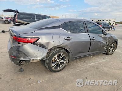 Trzecie zdjęcie samochodu z tyłu: 2022 NISSAN SENTRA SV VIN:3N1AB8CV6NY259290 - miniatura