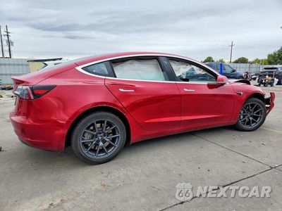 Trzecie zdjęcie samochodu z tyłu: 2018 TESLA MODEL 3 VIN:5YJ3E1EA8JF007187 - miniatura