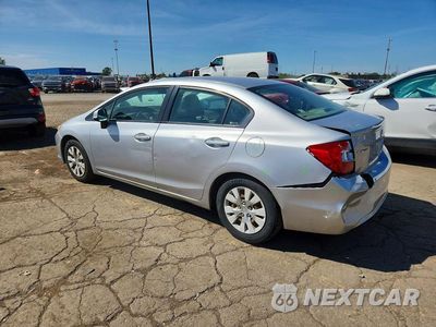 Drugie zdjęcie samochodu z przodu: 2012 HONDA CIVIC LX VIN:19XFB2F58CE036582 - miniatura