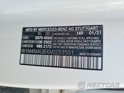 Zdjęcie 13 z 13 samochodu: 2021 MERCEDES-BENZ GLA 250 VIN:W1N4N4GBXMJ253501 - miniatura