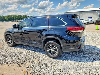 Drugie zdjęcie samochodu z przodu: 2019 TOYOTA HIGHLANDER LE VIN:5TDZARFH3KS046959 - miniatura
