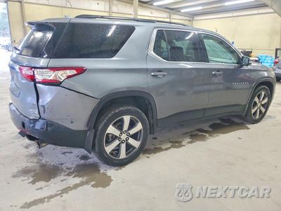 Trzecie zdjęcie samochodu z tyłu: 2019 CHEVROLET TRAVERSE LT VIN:1GNEVHKW1KJ126265 - miniatura