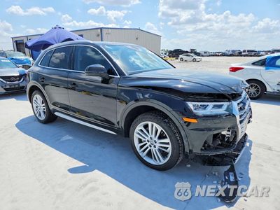 Czwarte zdjęcie samochodu z boku: 2018 AUDI Q5 PRESTIGE VIN:WA1CNAFY5J2017779 - miniatura