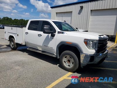 Czwarte zdjęcie samochodu z boku: 2021 GMC SIERRA C2500 HEAVY DUTY VIN:1GD18LE71MF195495 - miniatura