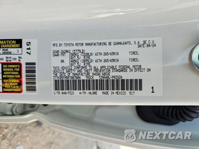Zdjęcie 12 z 12 samochodu: 2024 TOYOTA TACOMA TRD SPORT VIN:3TYKB5FN5RT007804 - miniatura