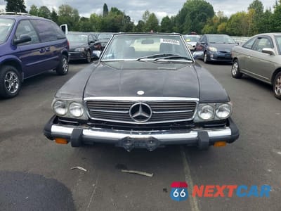 Piąte zdjęcie samochodu w środku: 1984 MERCEDES-BENZ 380 SL VIN:WDBBA45A9EA005633 - miniatura