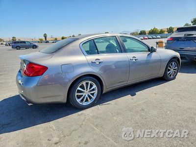 Trzecie zdjęcie samochodu z tyłu: 2009 INFINITI G37 SEDAN BASE VIN:JNKCV61E69M303297 - miniatura