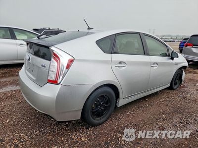 Trzecie zdjęcie samochodu z tyłu: 2013 TOYOTA PRIUS THREE VIN:JTDKN3DU8D5661809 - miniatura