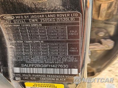 Zdjęcie 13 z 13 samochodu: 2015 LAND ROVER LR2 SE VIN:SALFP2BG9FH427630 - miniatura