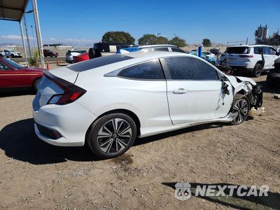 Trzecie zdjęcie samochodu z tyłu: 2017 HONDA CIVIC EX VIN:2HGFC3B36HH352891 - miniatura