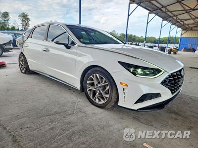 Czwarte zdjęcie samochodu z boku: 2023 HYUNDAI SONATA SEL VIN:KMHL64JA9PA335932 - miniatura