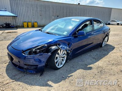 2022 TESLA MODEL 3 5YJ3E1EA6NF285561 - główne zdjęcie licytacji z USA - miniatura