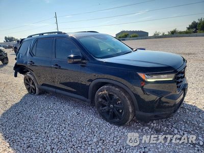 Czwarte zdjęcie samochodu z boku: 2025 HONDA PILOT BLACK VIN:5FNYG1H98SB140972 - miniatura