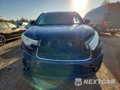 Piąte zdjęcie samochodu w środku: 2014 TOYOTA HIGHLANDER XLE VIN:5TDKKRFH1ES036031 - miniatura