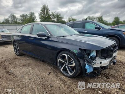 Czwarte zdjęcie samochodu z boku: 2022 HONDA ACCORD SPORT SE VIN:1HGCV1F40NA101394 - miniatura