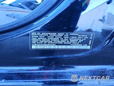Zdjęcie 12 z 12 samochodu: 2016 VOLKSWAGEN PASSAT S VIN:1VWAS7A36GC034482 - miniatura