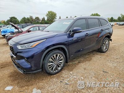 2020 TOYOTA HIGHLANDER HYBRID PLATINUM 5TDEBRCH8LS011660 - główne zdjęcie licytacji z USA - miniatura