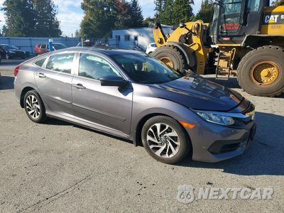 Czwarte zdjęcie samochodu z boku: 2016 HONDA CIVIC EX VIN:19XFC2F75GE072301 - miniatura