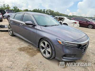 Czwarte zdjęcie samochodu z boku: 2018 HONDA ACCORD TOURING VIN:1HGCV2F92JA048760 - miniatura
