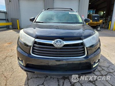 Piąte zdjęcie samochodu w środku: 2016 TOYOTA HIGHLANDER LIMITED PLATINUM VIN:5TDYKRFH1GS183057 - miniatura