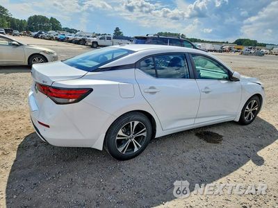 Trzecie zdjęcie samochodu z tyłu: 2020 NISSAN SENTRA SV VIN:3N1AB8CV4LY229038 - miniatura