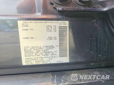 Zdjęcie 13 z 13 samochodu: 2009 NISSAN ALTIMA 2.5 VIN:1N4AL21E29N402867 - miniatura