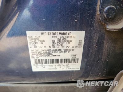 Zdjęcie 13 z 13 samochodu: 2020 FORD EXPLORER ST VIN:1FM5K8GCXLGB80562 - miniatura