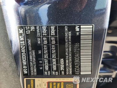 Zdjęcie 14 z 14 samochodu: 2013 MERCEDES-BENZ ML 350 BLUETEC VIN:4JGDA2EB0DA172786 - miniatura