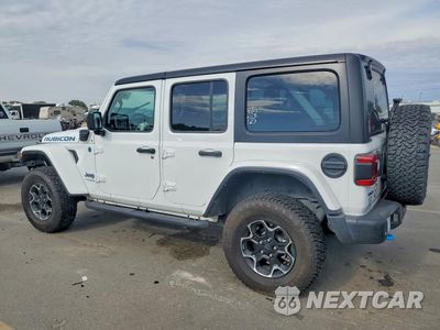 Drugie zdjęcie samochodu z przodu: 2021 JEEP WRANGLER UNLIMITED RUBICON 4XE VIN:1C4JJXR60MW803265 - miniatura