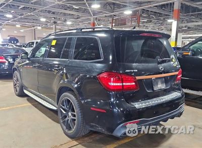 Trzecie zdjęcie samochodu z tyłu: 2017 MERCEDES-BENZ GLS 63 AMG 4MATIC VIN:4JGDF7FE7HA897346 - miniatura