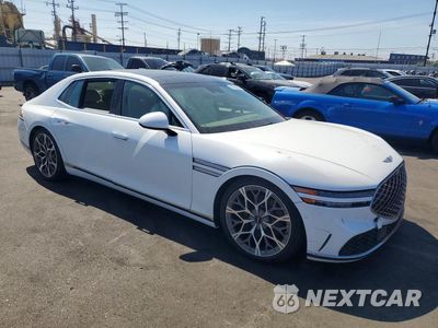 Czwarte zdjęcie samochodu z boku: 2025 GENESIS G90 3.5T E-SUPERCHARGER VIN:KMTFC4SD2SU053515 - miniatura