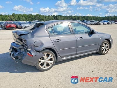Trzecie zdjęcie samochodu z tyłu: 2007 MAZDA 3 S VIN:JM1BK323971625688 - miniatura