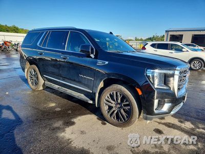 Czwarte zdjęcie samochodu z boku: 2021 GMC YUKON SLT VIN:1GKS2BKD3MR491832 - miniatura