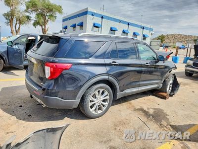 Trzecie zdjęcie samochodu z tyłu: 2020 FORD EXPLORER LIMITED VIN:1FMSK8FH5LGB65788 - miniatura