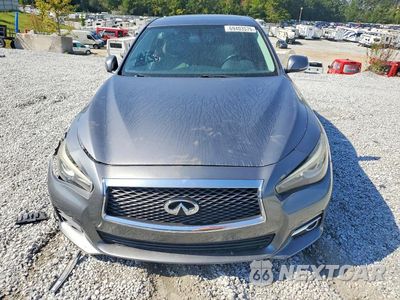 Piąte zdjęcie samochodu w środku: 2015 INFINITI Q50 PREMIUM VIN:JN1BV7AR3FM393755 - miniatura